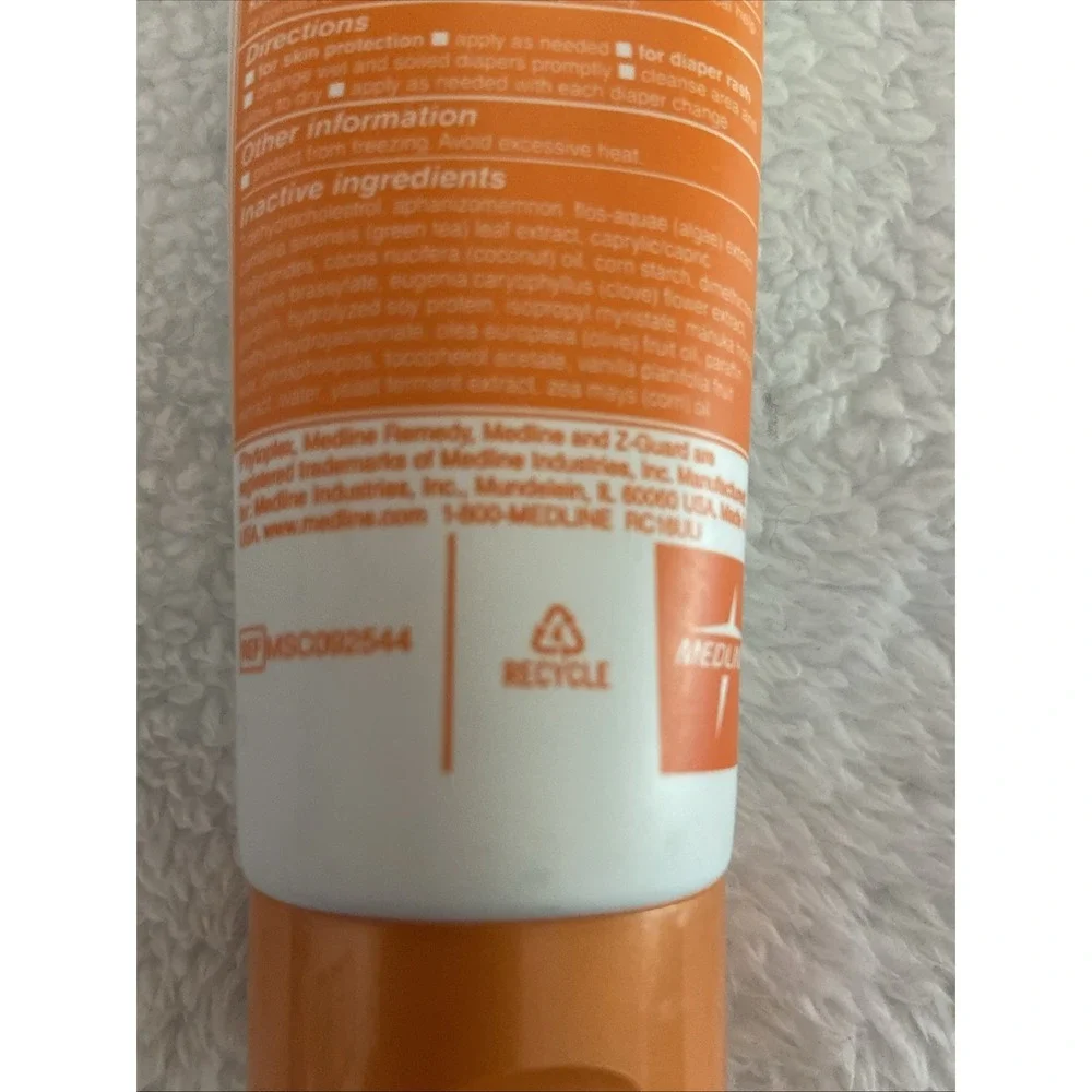 Medline Remedy Phytoplex Z-Guard Skin Protectant Paste Botanical 4 oz New